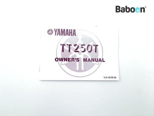 Instructie Boek Yamaha TT 250 1986 (TT250), Motoren, Onderdelen | Yamaha, Gebruikt, Verzenden