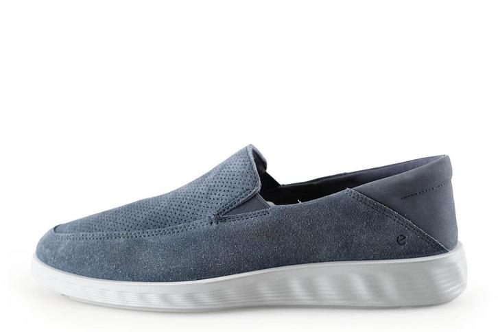 Ecco instappers in maat 42 Blauw | 15% korting, Kleding | Heren, Schoenen, Blauw, Zo goed als nieuw, Overige typen, Verzenden