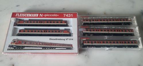 Fleischmann N - 7431 / 7432 - Modeltrein (5) - Compleet, Hobby en Vrije tijd, Modeltreinen | N-Spoor
