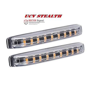 UCV Stealth Led Flitser 2 stuks ECER65 12/24V SUPER SMALL **