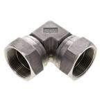 Raccord coudé 90deg G1 1/2 Femelle Haute Pression Acier, Verzenden