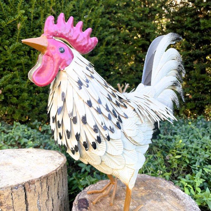 sculptuur, Prachtige haan - 37.5 cm - IJzer, Antiek en Kunst, Curiosa en Brocante