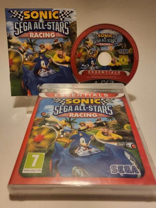 Sonic & Sega All-stars Racing Essentials Playstation 3, Games en Spelcomputers, Games | Sony PlayStation 3, Zo goed als nieuw