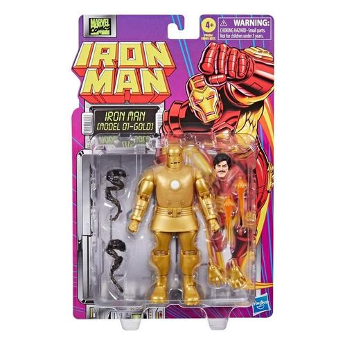 Iron Man Marvel Legends Action Figure Iron Man (Model 01-Gol, Collections, Cinéma & Télévision, Enlèvement ou Envoi