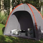 vidaXL Opbergtent waterdicht grijs en oranje, Caravans en Kamperen, Verzenden, Nieuw