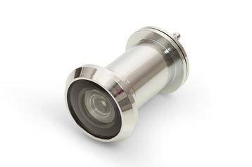 Deurspion Big Eye 200° messing verchroomd beschikbaar voor biedingen