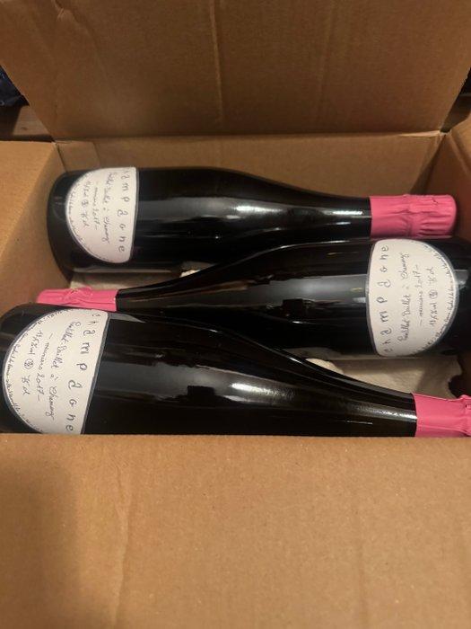 2017 Bastien Pointillart, Meuniers - Champagne - 6 Flessen, Verzamelen, Wijnen