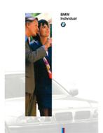 1995 BMW INDIVIDUAL BROCHURE DUITS, Nieuw