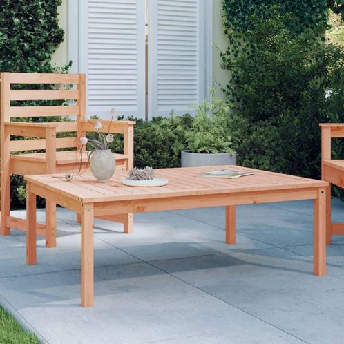 vidaXL Tuintafel 121x82,5x45 cm massief douglashout, Tuin en Terras, Tuintafels, Nieuw, Verzenden