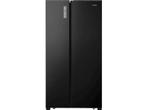 Etna -  Amerikaanse Koelkast C  - Zwart, 200 liter of meer, Verzenden, 60 cm of meer, Met aparte vriezer