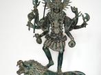 MAHAKALI - Brons - India - 1970-1980, Antiek en Kunst