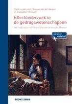 Effectonderzoek in de gedragswetenschappen 9789059316607, Verzenden, Gelezen, Daphne van Loon