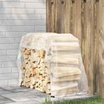 vidaXL Doorzichtig zeildoek met zeilringen 1x2 m, Verzenden, Nieuw