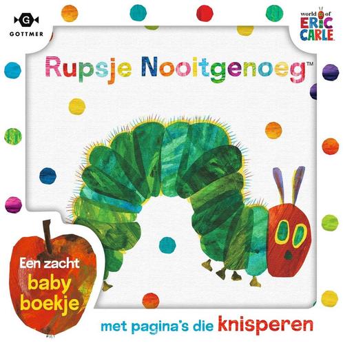 Boek: Rupsje Nooitgenoeg - Babyboekje (z.g.a.n.), Livres, Livres pour enfants | 0 an et plus, Envoi