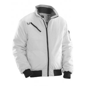 Jobman werkkledij workwear - 1357 pilot jacket s wit, Bricolage & Construction, Vêtements de sécurité