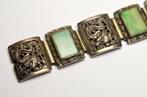 Armband met drakenpatroon - 52,5 g - 925 zilver - China -, Antiek en Kunst