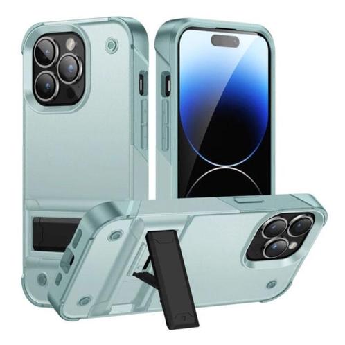 iPhone 7 Plus Armor Hoesje met Kickstand - Shockproof Cover, Télécoms, Téléphonie mobile | Housses, Coques & Façades | Apple iPhone