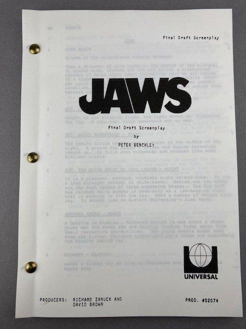 Jaws (1975) - Roy Scheider and Richard Dreyfuss - Universal, Verzamelen, Film en Tv