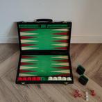 Handmade - Spel - Vintage travel backgammon set - Leder (