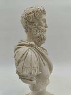 sculptuur, Marco Aurelio - 31 cm - marmerstof