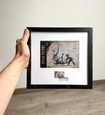 Banksy - CK PTN! ( !) - Raam met ansichtkaart en, Verzamelen, Gelopen