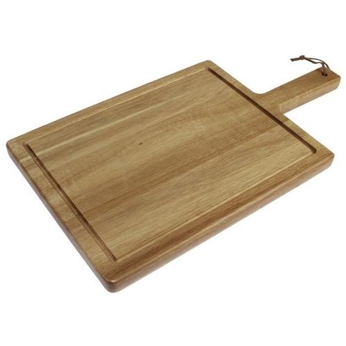 Snij-/Serveerplank | Acaciahout | Sapgeul | 260x190x25(h)mm, Zakelijke goederen, Horeca | Keukenapparatuur, Nieuw in verpakking