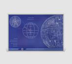 Niue. 2 Dollars 2025 – Star Wars – Death Star Blueprint Foil