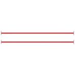 Rekstokken 125cm Rood | Retour Deal | 46% Korting!, Kinderen en Baby's, Speelgoed | Buiten | Speeltoestellen, Verzenden, Nieuw