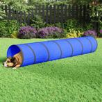 vidaXL Hondentunnel Ø 50x300 cm polyester blauw, Verzenden, Nieuw
