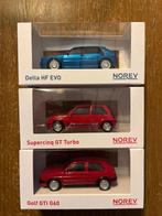 Norev 1:43 - Modelauto (3) - Delta HF EVO; Supercinq GT