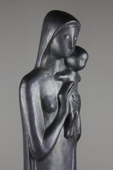 Beeld, Maria met Kind - 67 cm - Keramiek, Antiek en Kunst, Kunst | Niet-Westerse kunst