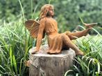 Sculpture, Gardenfairy - 19 cm - fonte