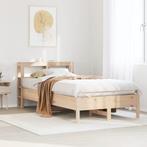 vidaXL Bedframe zonder matras massief grenenhout 75x190 cm, Verzenden, Nieuw