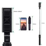 Selfie Stick Tripod met Bluetooth - Draadloos Smartphone, Télécoms, Verzenden
