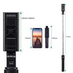 Selfie Stick Tripod met Bluetooth - Draadloos Smartphone, Nieuw, Verzenden