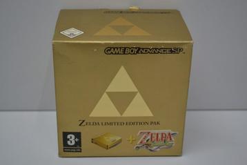 Nintendo GameBoy Advance SP - TRIFORCE Zelda Minish Cap