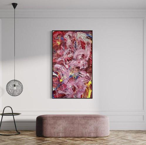 Timo Wedell (1994) - Wundersame Reise Abstract - XXL, Antiek en Kunst, Kunst | Schilderijen | Modern