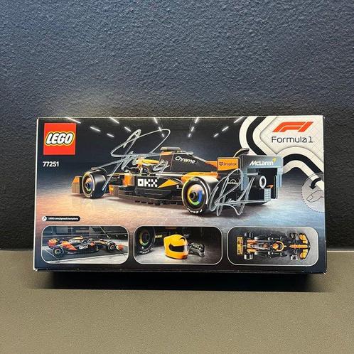 Mclaren - Lando Norris & Oscar Piastri Signed - 2024 - Lego, Verzamelen, Automerken, Motoren en Formule 1