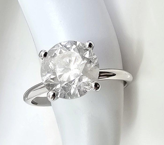 Bague - 14 carats Or blanc - 2.21ct. tw. Diamant (Naturelle), Bijoux, Sacs & Beauté, Bagues