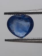 Natural blue sapphire - 0.75 ct - Heart - heated - Africa -, Verzenden