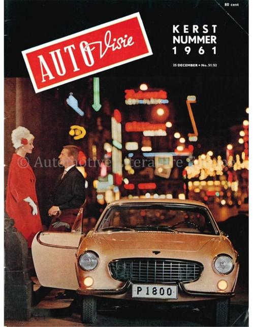 1961 AUTOVISIE MAGAZINE 51-52 NEDERLANDS, Livres, Autos | Brochures & Magazines