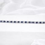 Zonder minimumprijs - Armband Verguld Saffier - Topaas - 18k, Nieuw