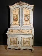 Credenza - Polychroom hout - Trumeau da Palazzo - Veneziano