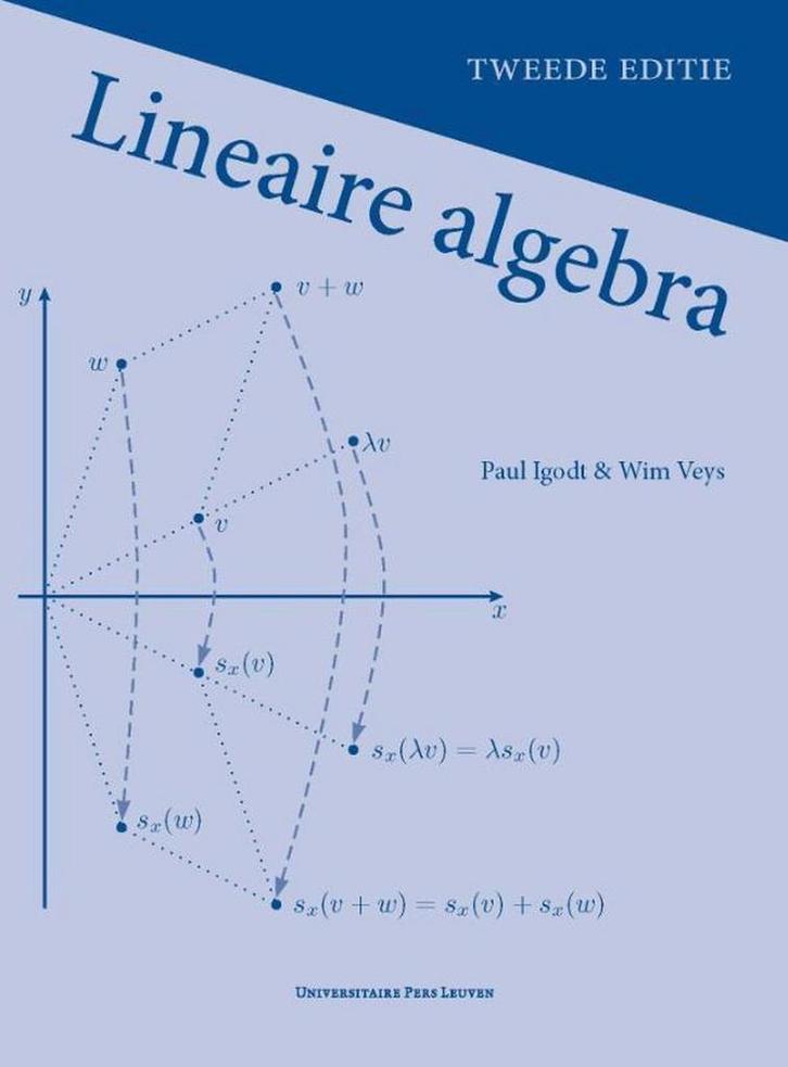 Lineaire algebra 9789462700529 Paul Igodt, Boeken, Wetenschap, Zo goed als nieuw, Verzenden
