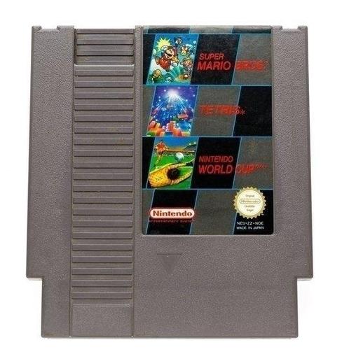 Super Mario Bros + Tetris + World Cup [Nintendo NES], Games en Spelcomputers, Games | Nintendo NES, Verzenden