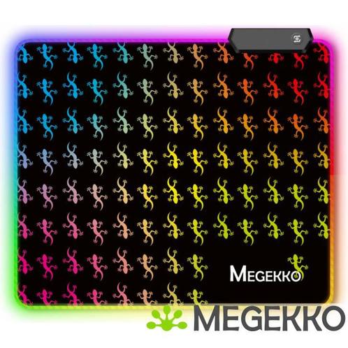 Megekko RGB Gaming Muismat Medium 320 x 270 mm, Informatique & Logiciels, Ordinateurs & Logiciels Autre, Envoi