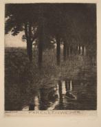 Franz von Stuck (1863-1928) - Forellenweiher (Trout Pond)