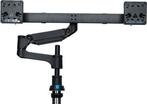 2dekans | R-Go Tools Monitorarm Zwart - Voor 2 Monitoren –, Ophalen of Verzenden, Nieuw