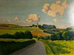 Pierre-Edmond Peradon (1893-1981) - Clocher de la region, Antiek en Kunst