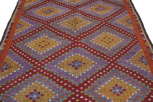 Turks Oosters - Kelim - 190 cm - 302 cm, Huis en Inrichting, Stoffering | Tapijten en Vloerkleden